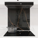 Copper - Black Calacatta Splashback