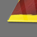 Contrasting Cubism Glass Wall Art - CreoGlass E-Shop