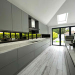 Bronze Toughened Mirror Splashback - CreoGlass E-Shop