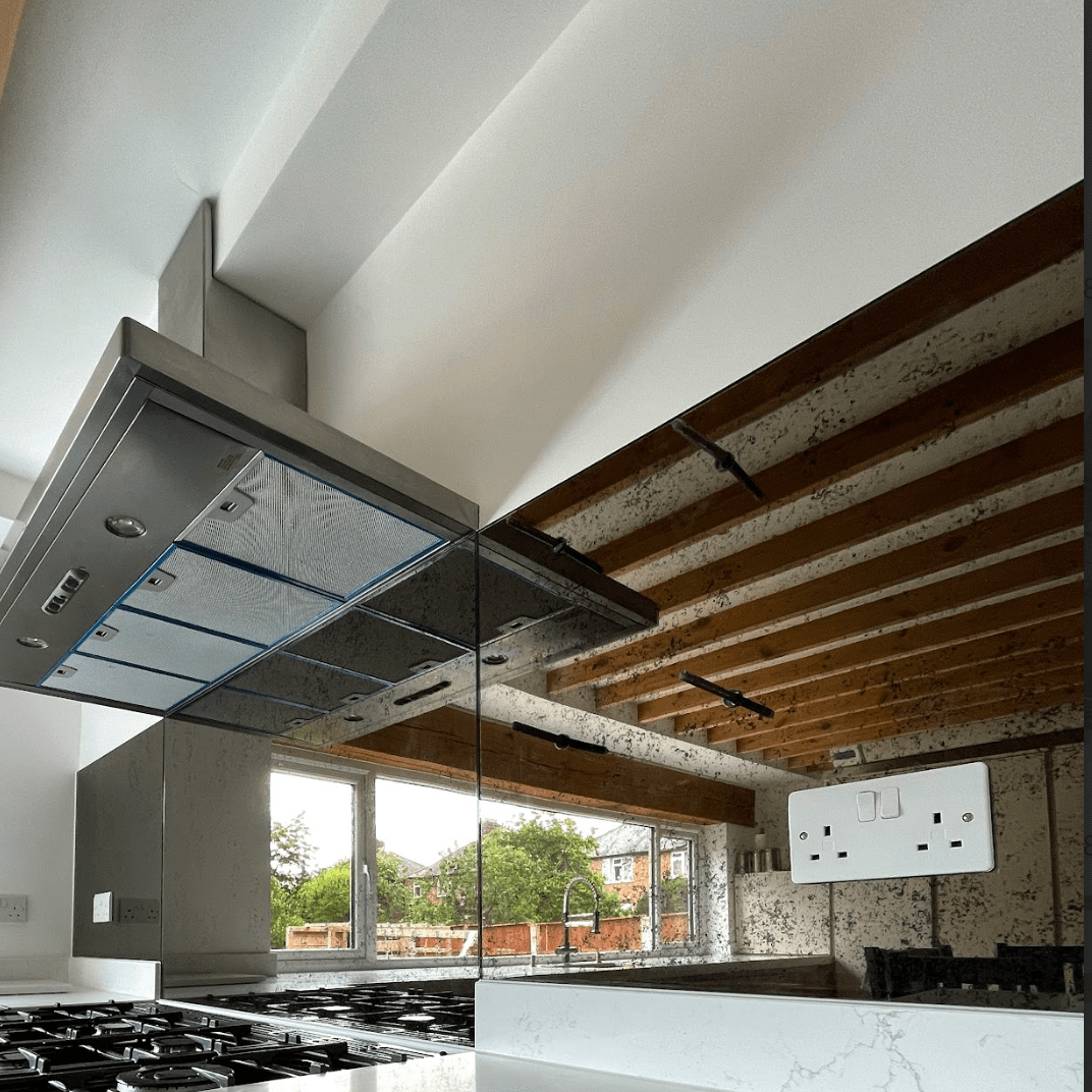 Antique Toughened Mirror - Bronze - Sample - 4