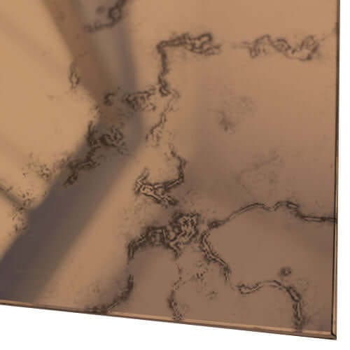 Antique Toughened Mirror - Bronze - Sample - 6