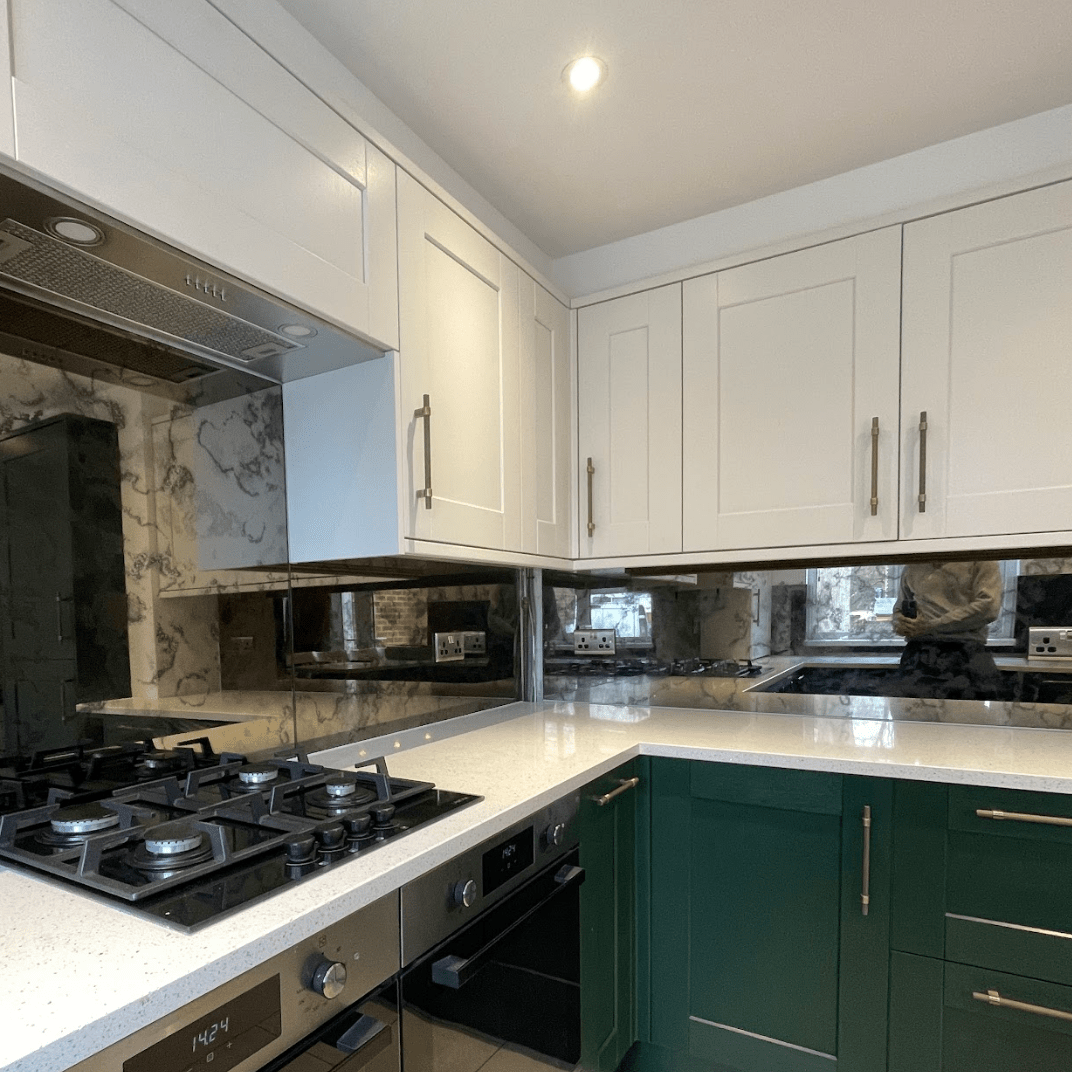 Antique Toughened Mirror - Bronze - Sample - 8