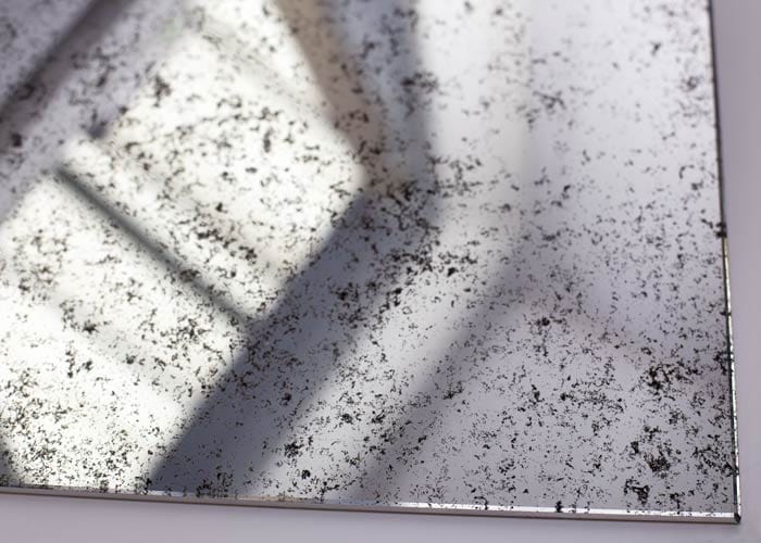 Antique Toughened Mirror - Silver - Sample - 6