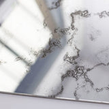 Antique Toughened Mirror - Silver - Sample - 8