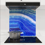 Aqua Blue - Onyx Fantastico Splashback