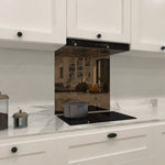 Bronze Toughened Mirror Splashback