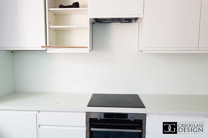 All White Matt Finish Sample