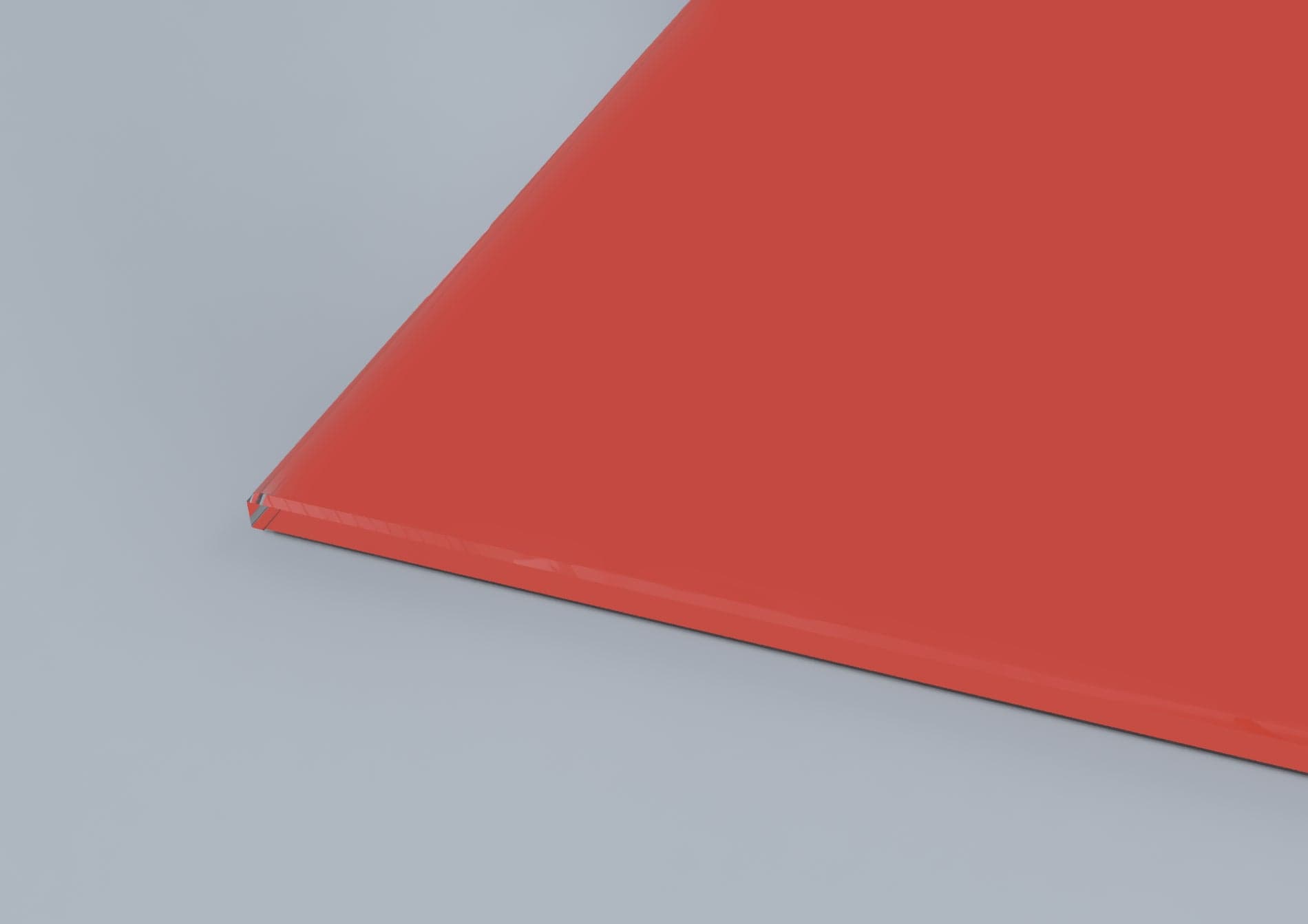 Burnt Orange Matt Finish Sample