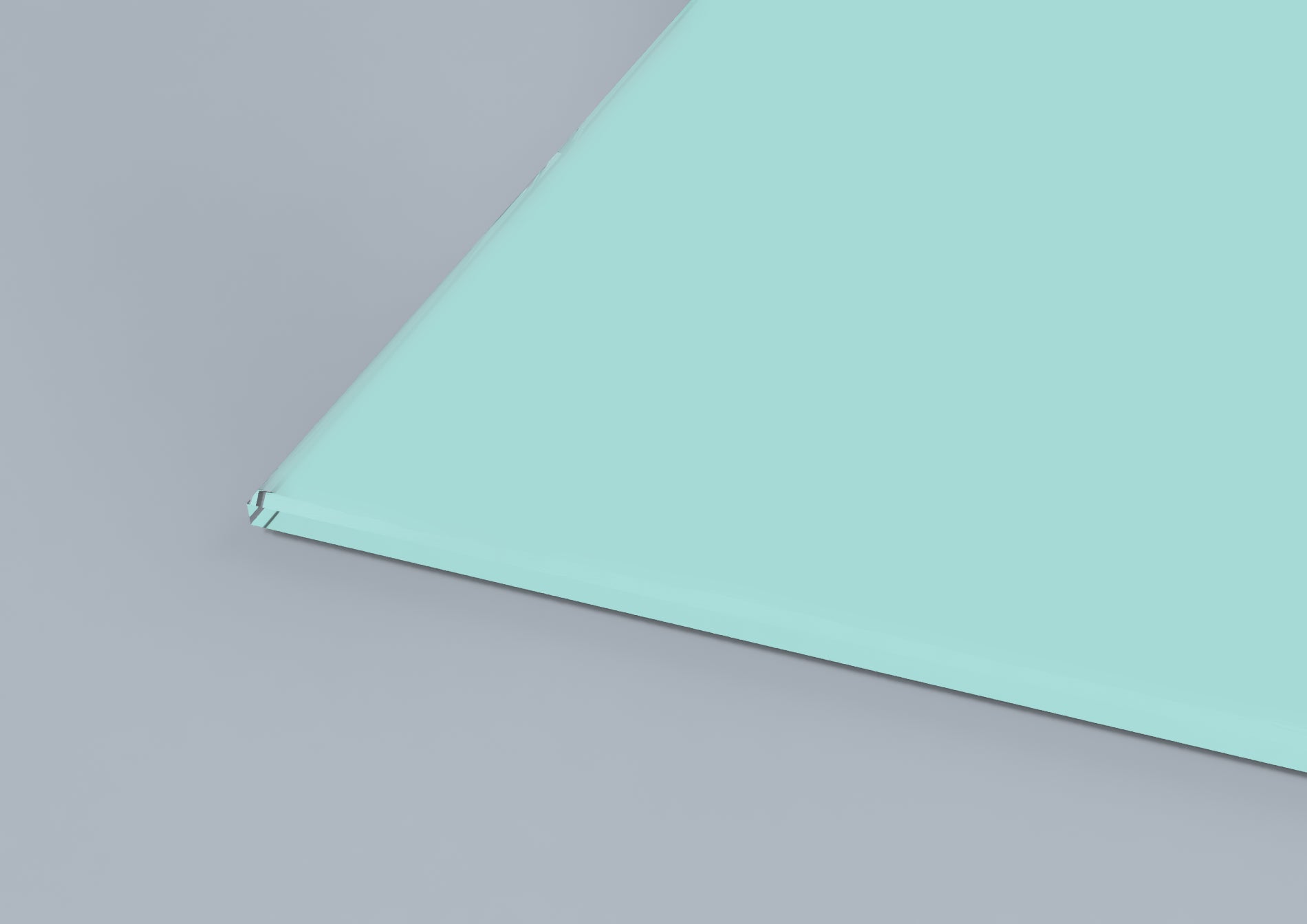 Peppermint Beach Matt Finish Sample