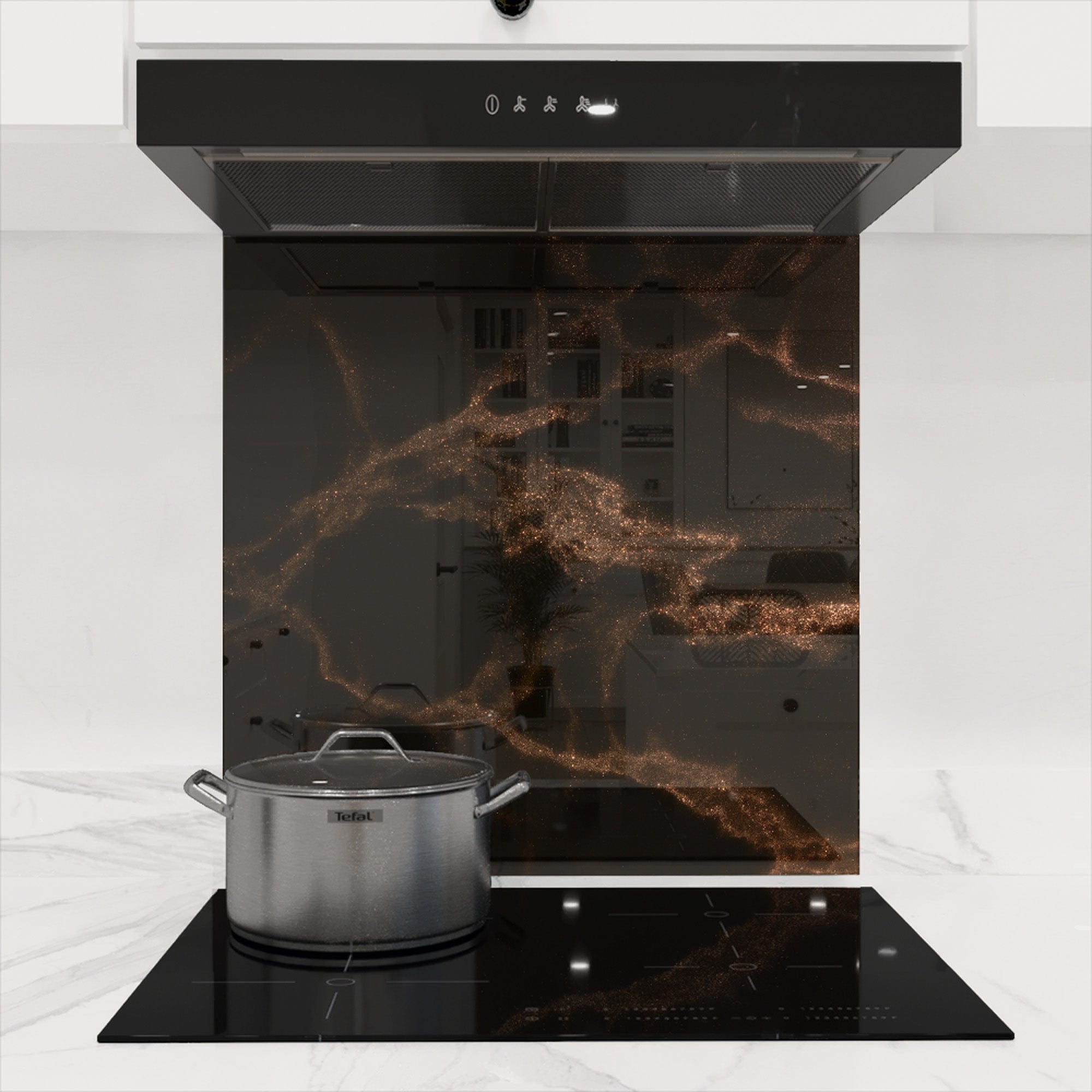 Copper - Black Opera Splashback