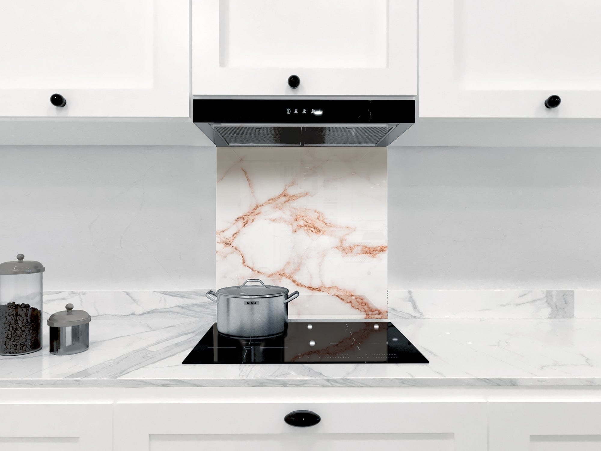 Copper - White Opera Splashback