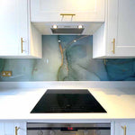 "Joanne" - Onyx Green - Liquid Ink Glass - CreoGlass E-Shop