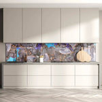 "Priti" - Purple - Liquid Ink Glass - CreoGlass E-Shop