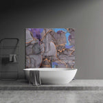 "Priti" - Purple - Liquid Ink Glass - CreoGlass E-Shop