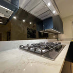 Antique Toughened Mirror - Bronze - splashback - 8 - CreoGlass E-Shop