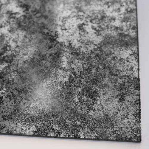 Antique Toughened Mirror - Grey - splashback - 3 - CreoGlass E-Shop
