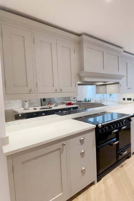 Antique Toughened Mirror - Silver - splashback - 4 - CreoGlass E-Shop