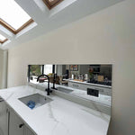 Antique Toughened Mirror - Silver - splashback - 6 - CreoGlass E-Shop