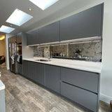 Antique Toughened Mirror - Silver - splashback - 8 - CreoGlass E-Shop