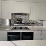 Antique Toughened Mirror - Silver - splashback - 8 - CreoGlass E-Shop