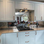 Antique Toughened Mirror - Silver - splashback - 8 - CreoGlass E-Shop