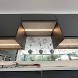 Antique Toughened Mirror - Silver - splashback - 8 - CreoGlass E-Shop