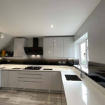 Black to White - Gradient - Splashback - CreoGlass E-Shop