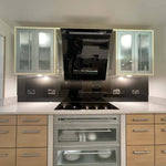 Black to White - Gradient - Splashback - CreoGlass E-Shop