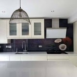 Coconut Printed Glass Kitchen Splashback - CreoGlass E-Shop