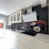 Coconut Printed Glass Kitchen Splashback - CreoGlass E-Shop
