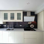 Coconut Printed Glass Kitchen Splashback - CreoGlass E-Shop