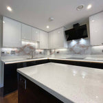 Copper - White Opera Splashback - CreoGlass E-Shop