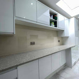 Desert Floor Colour Glass Splashback - CreoGlass E-Shop