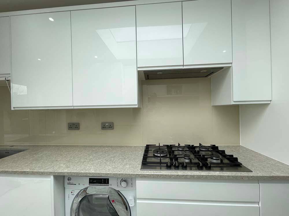 Desert Floor Colour Glass Splashback - CreoGlass E-Shop