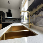 Gold - Famida - Splashback - CreoGlass E-Shop
