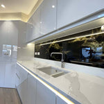 Golden - Black Opera Splashback - CreoGlass E-Shop