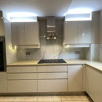 Golden - White Calacatta Splashback - CreoGlass E-Shop