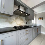 Golden - White Opera Splashback - CreoGlass E-Shop