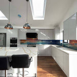 Sunset Beach Printed Glass Kitchen Splashback - CreoGlass E-Shop