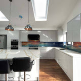 Sunset Beach Printed Glass Kitchen Splashback - CreoGlass E-Shop