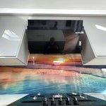 Sunset Beach Printed Glass Kitchen Splashback - CreoGlass E-Shop