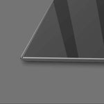 Abstract Geometric Brown Horse Glass Wall Art - CreoGlass E-Shop