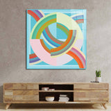 Abstract Quadrant Glass Wall Art - CreoGlass E-Shop