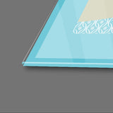 Abstract Quadrant Glass Wall Art - CreoGlass E-Shop
