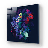 Afro American Singer Glass Wall Art - CreoGlass E-Shop