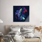 Afro American Singer Glass Wall Art - CreoGlass E-Shop
