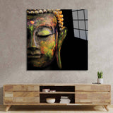 Buddha Spiritual Glass Wall Art - CreoGlass E-Shop