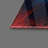 Colourful Leaves Glass Wall Art - CreoGlass E-Shop