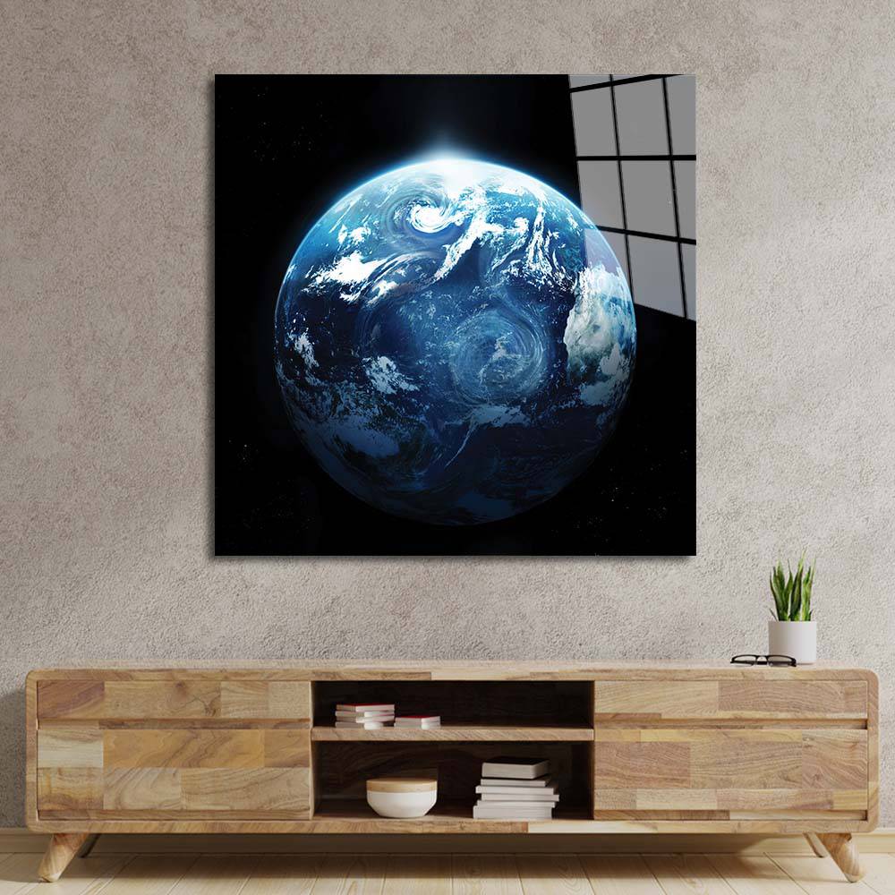 Earth Glass Wall Art - CreoGlass E-Shop