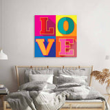 L-O-V-E Glass Wall Art - CreoGlass E-Shop